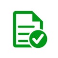 Approval check icon, quality sign Ã¢â¬â for stock